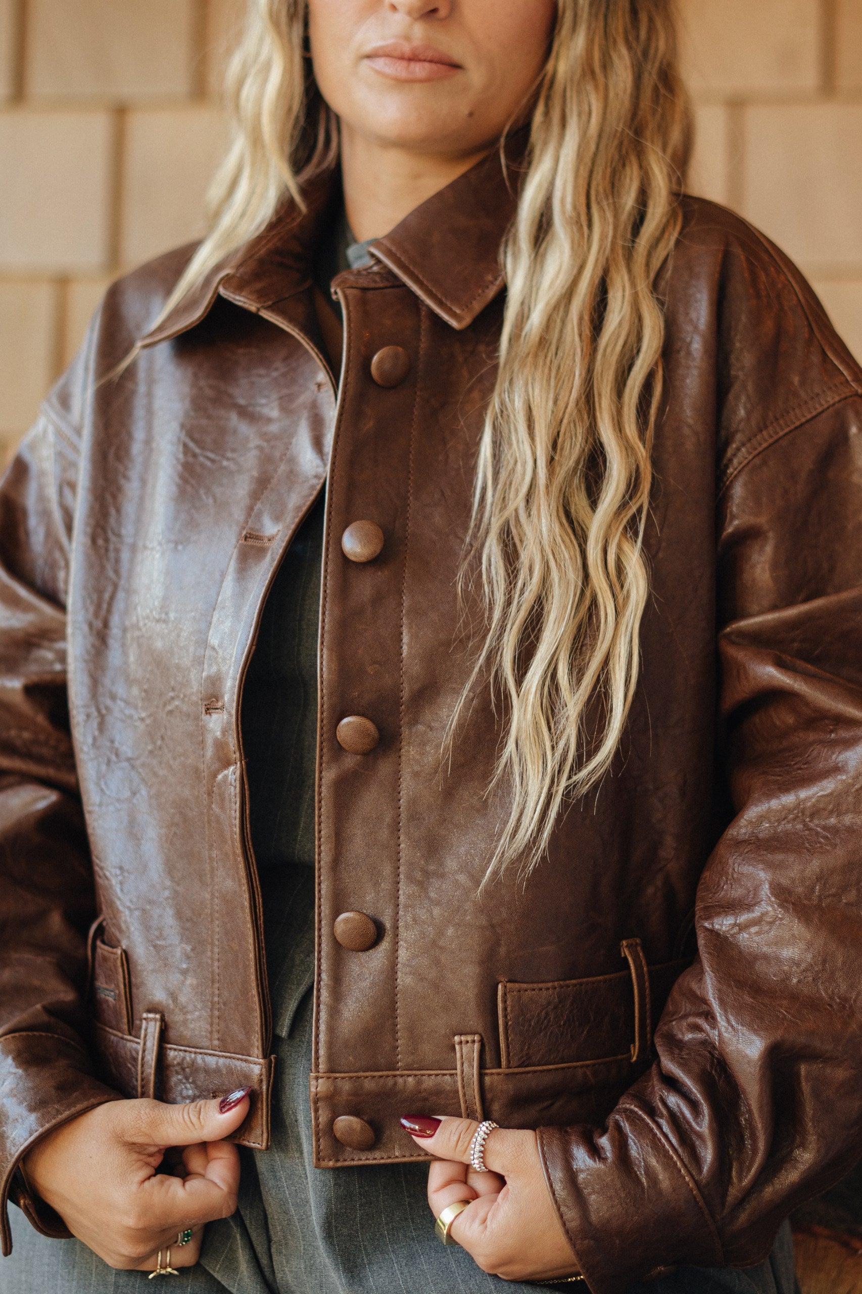 REVEL JACKET | VINTAGE BROWN