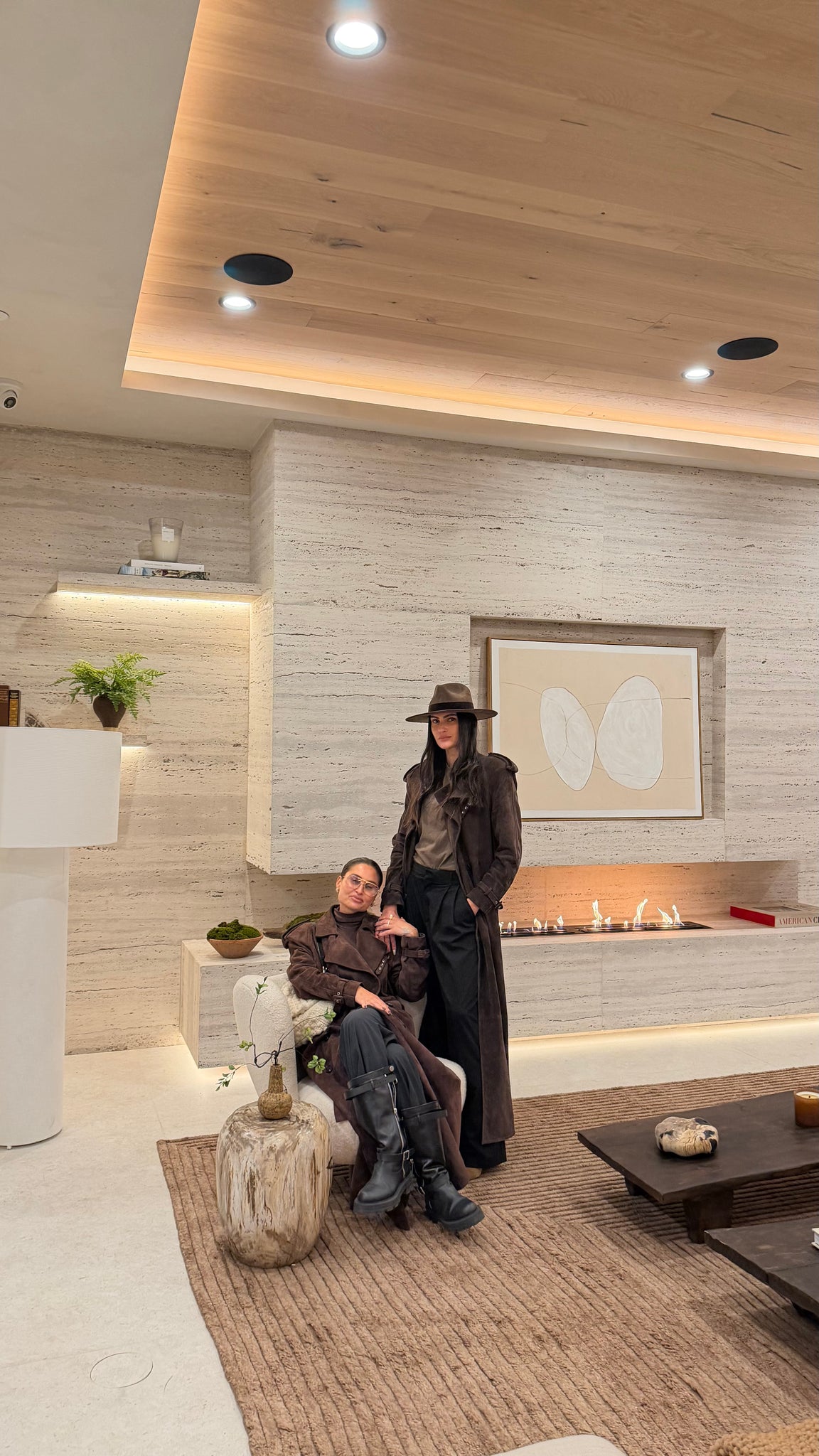 BB SUEDE LEATHER TRENCH | CHOCOLATE BROWN