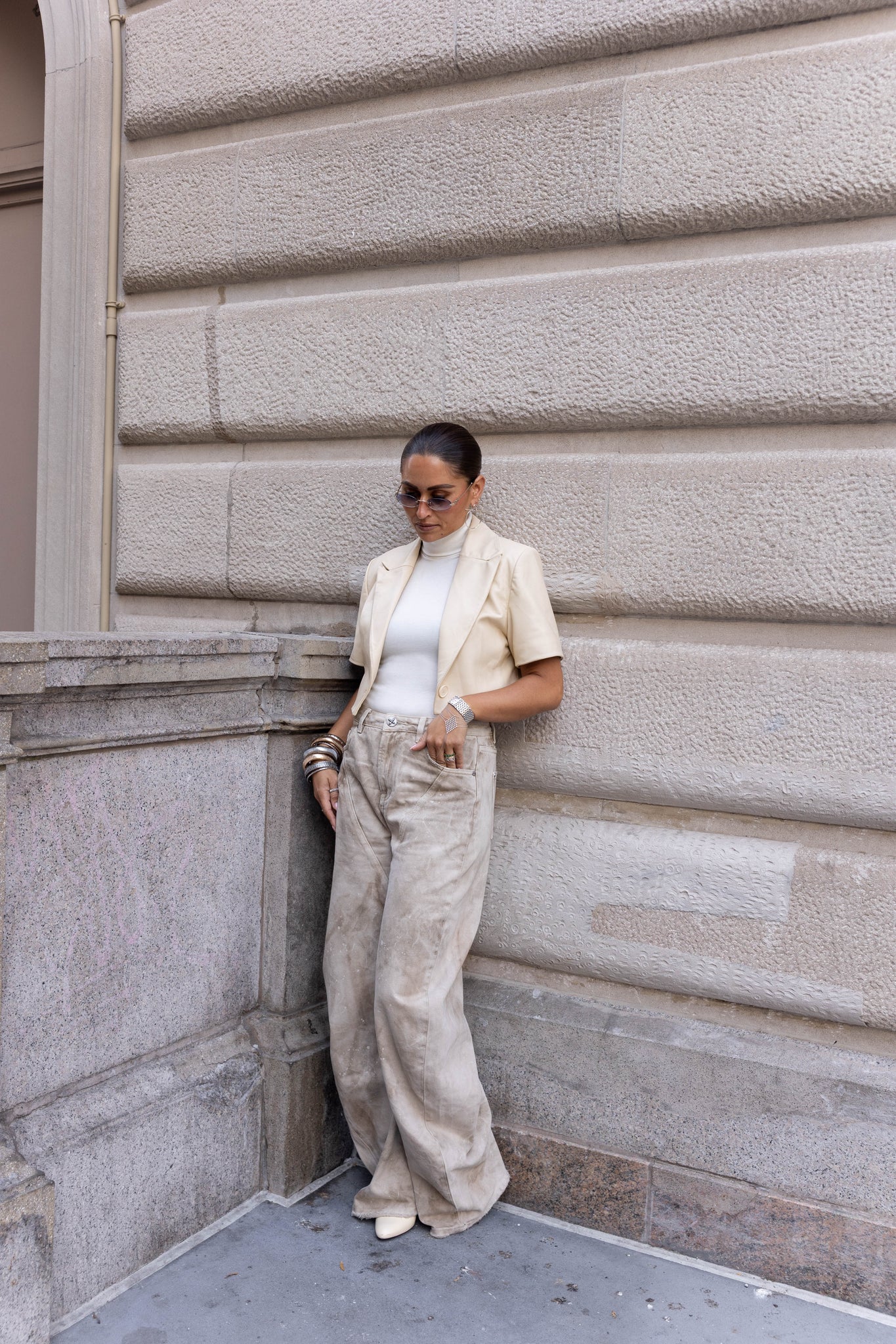 THE RACHEL | POWDER WHITE