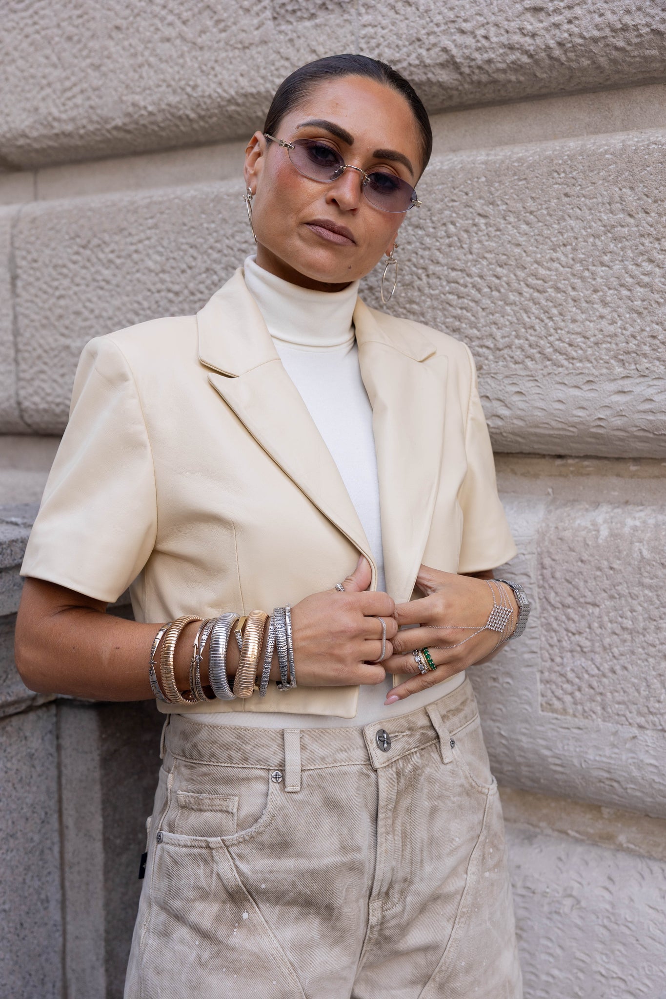 THE RACHEL | POWDER WHITE