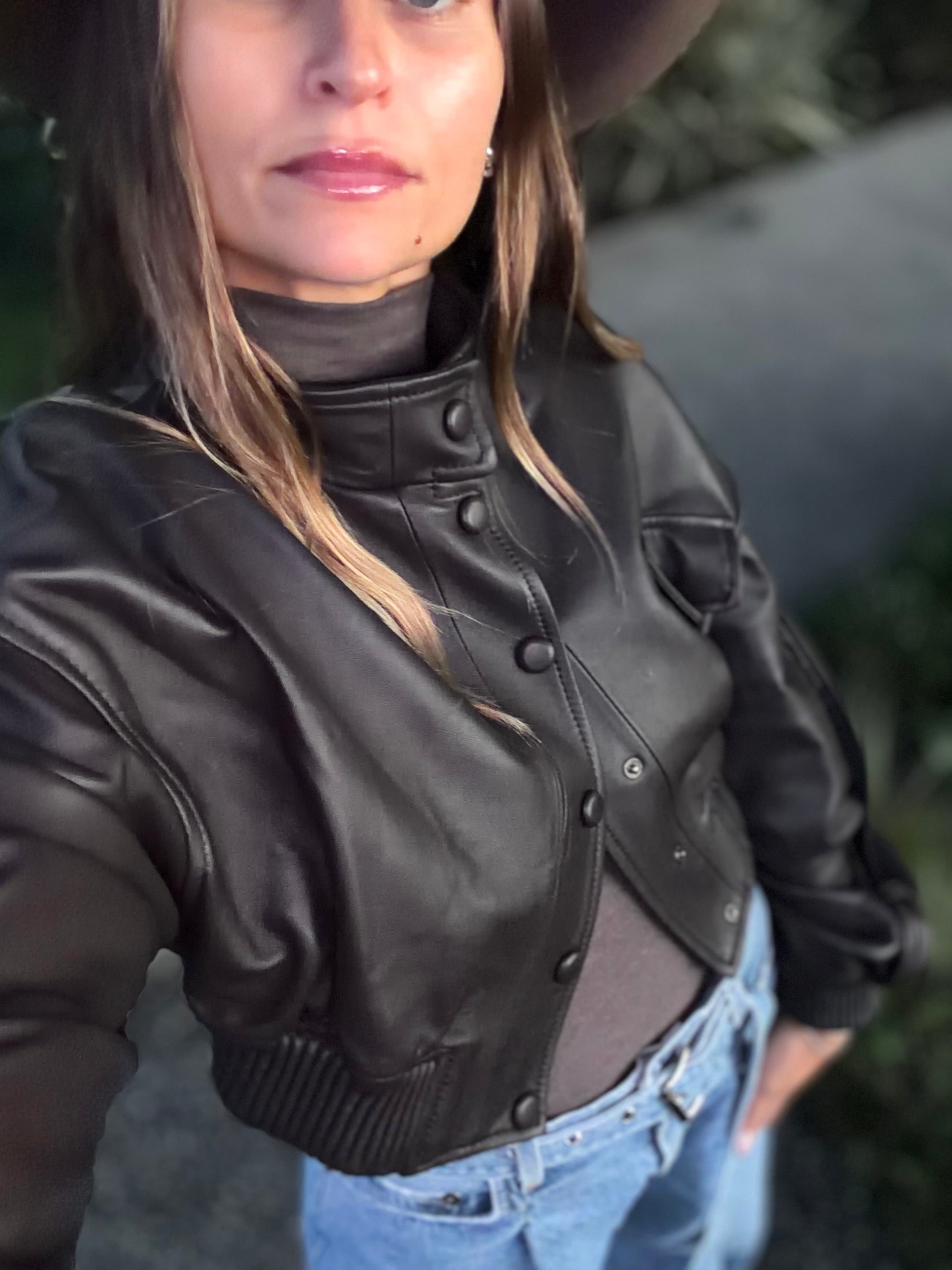 SISI MINI BOMBER | CHOCOLATE BROWN
